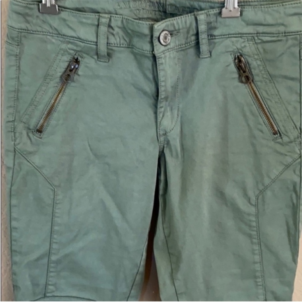 American Eagle skinny moto style pants - Picture 3 of 8
